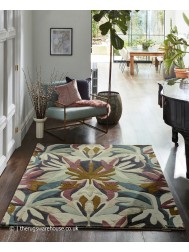 Positano Succulent Gold Rug - Thumbnail - 2