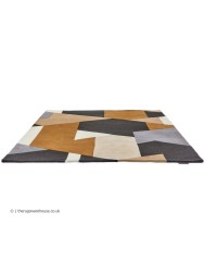 Caramel Slate Shell Rug - Thumbnail - 4