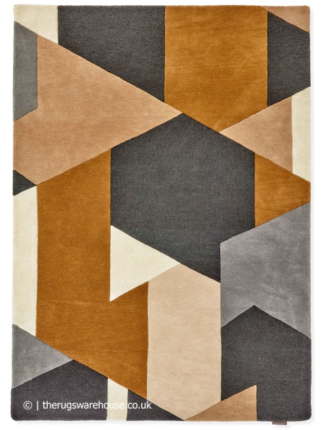 Caramel Slate Shell Rug - 7