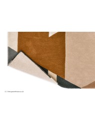 Caramel Slate Shell Rug - Thumbnail - 6