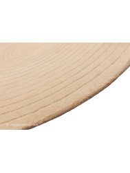 Harrare Beige Circle Rug - Thumbnail - 3