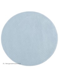 Harrare Blue Circle Rug - Thumbnail - 8