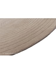 Harrare Brown Circle Rug - Thumbnail - 3