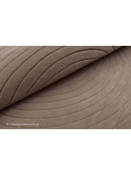 Harrare Brown Circle Rug - Thumbnail - 4