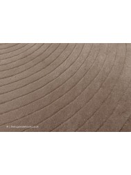 Harrare Brown Circle Rug - Thumbnail - 6