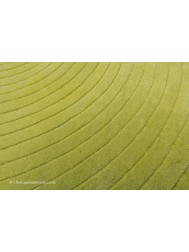 Harrare Green Circle Rug - Thumbnail - 5