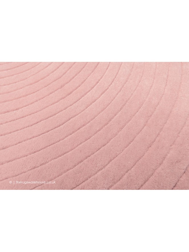 Harrare Pink Circle Rug - 6