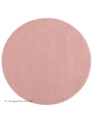 Harrare Pink Circle Rug - Thumbnail - 8