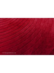 Harrare Red Circle Rug - Thumbnail - 3