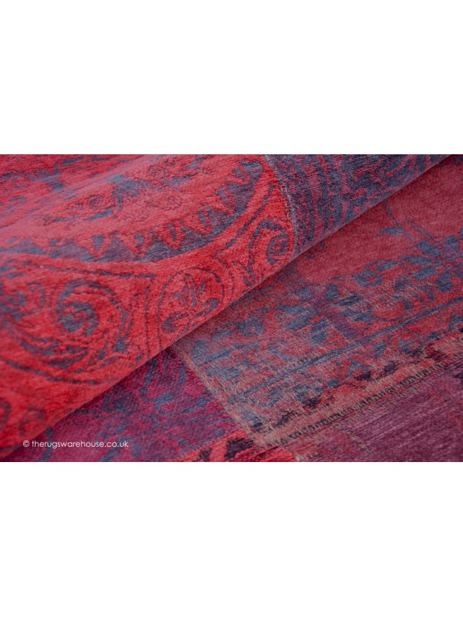 Vintage Red Rug - 5