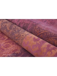 Vintage Orange Purple Rug - Thumbnail - 5