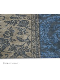 Vintage Forget Me Not Rug - Thumbnail - 3