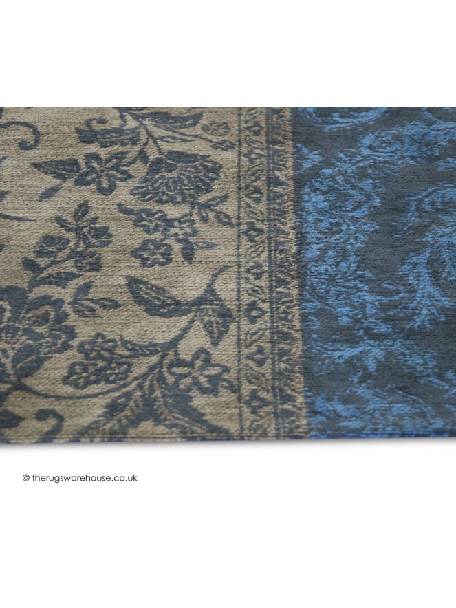 Vintage Forget Me Not Rug - 3