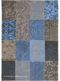 Vintage Forget Me Not Rug - Thumbnail - 5