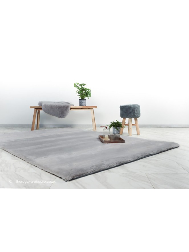 Heavenly Silver Rug - 2