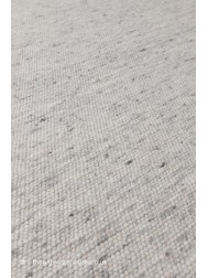 New York Whitesmoke Black Circle Rug - Thumbnail - 6