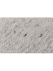 New York Whitesmoke Black Circle Rug - Thumbnail - 7