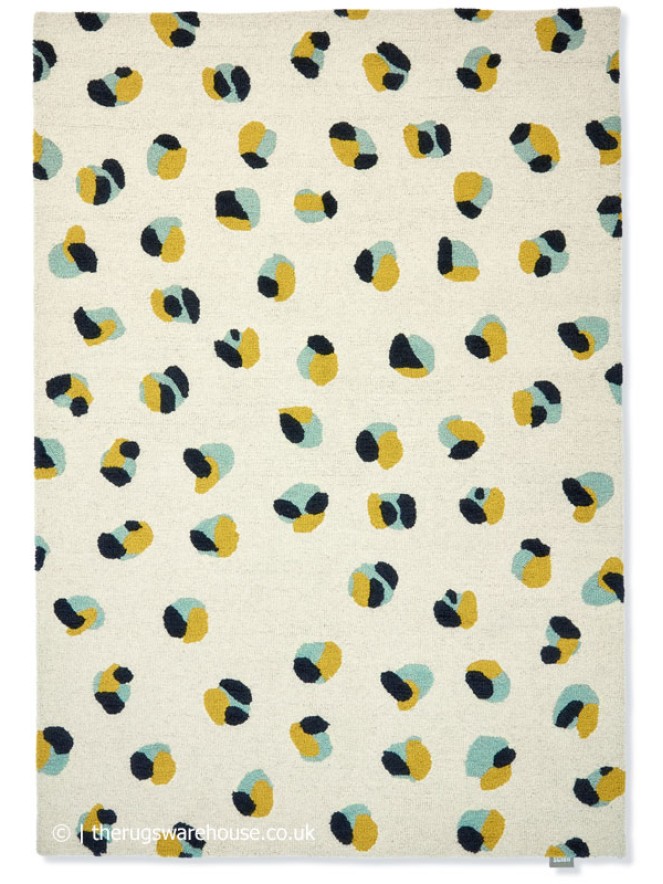 Leopard Dots Pebble Sage Rug - 7