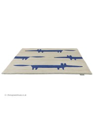 Mr Fox Pebble Denim Rug - Thumbnail - 4