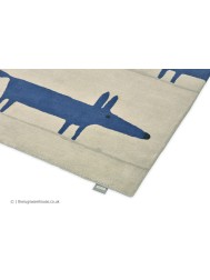 Mr Fox Pebble Denim Rug - Thumbnail - 5