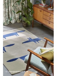 Mr Fox Pebble Denim Rug - Thumbnail - 3