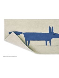 Mr Fox Pebble Denim Rug - Thumbnail - 6