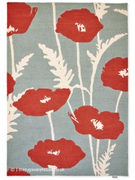 Poppy Pop Sage Rug - Thumbnail - 7