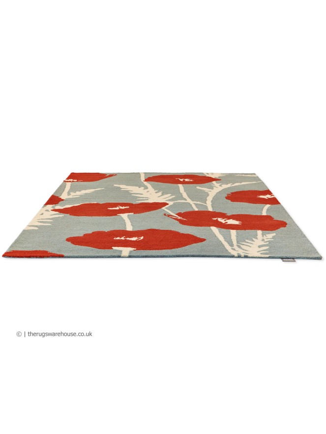 Poppy Pop Sage Rug - 4