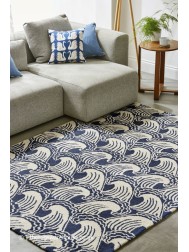 Ride The Wave Denim Rug - Thumbnail - 3