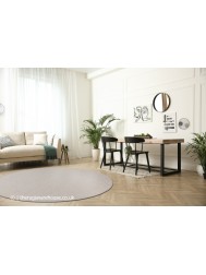 New York Cream Circle Rug - Thumbnail - 2