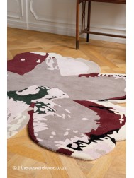 Magnolia Burgundy Rug - Thumbnail - 3