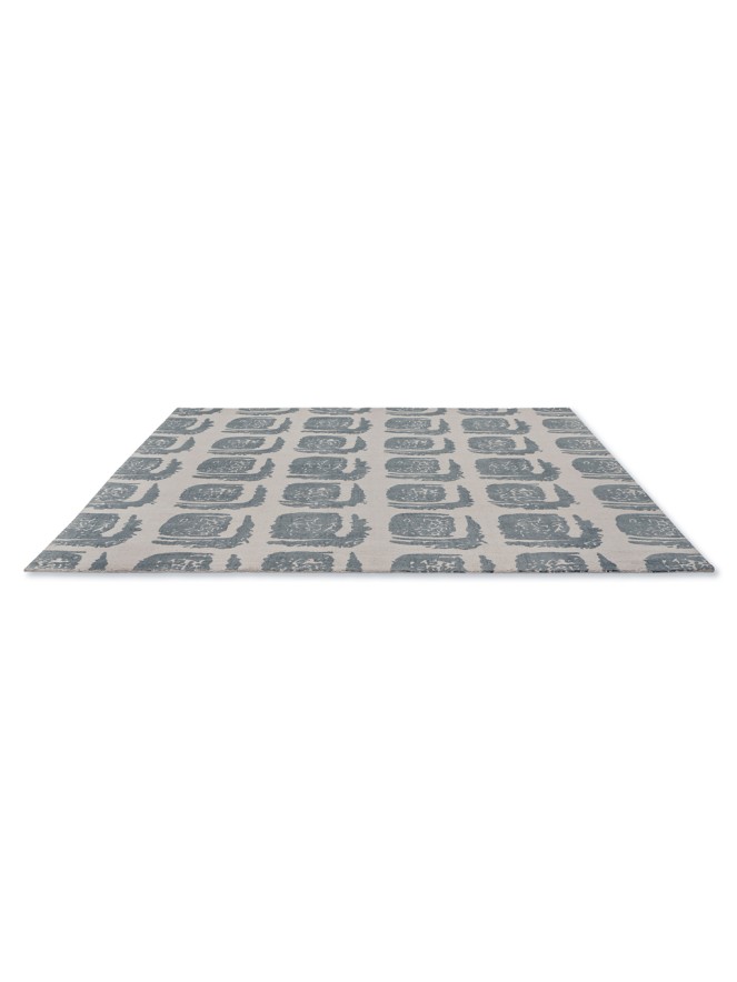 Woodblock Grey Rug - 4