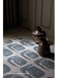 Woodblock Grey Rug - Thumbnail - 3