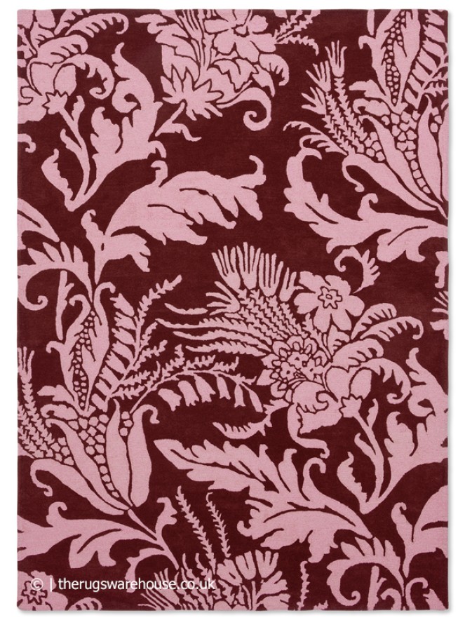 Baroque Pink Rug - 6