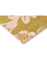 Baroque Yellow Rug - Thumbnail - 5