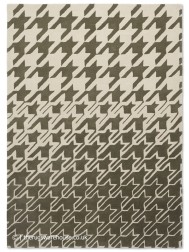 Houndstooth Grey Rug - Thumbnail - 6