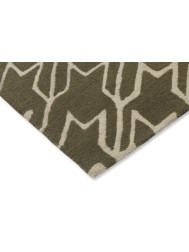 Houndstooth Grey Rug - Thumbnail - 4