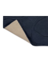 Magnolia Dark Blue Rug - Thumbnail - 4