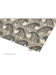 Ride The Wave Liquorice Rug - Thumbnail - 4