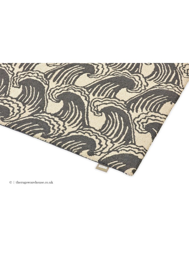 Ride The Wave Liquorice Rug - 4