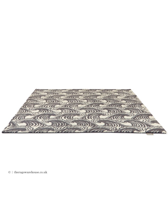 Ride The Wave Liquorice Rug - 6