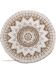 Africa Chainstitch Round Rug - Thumbnail - 6