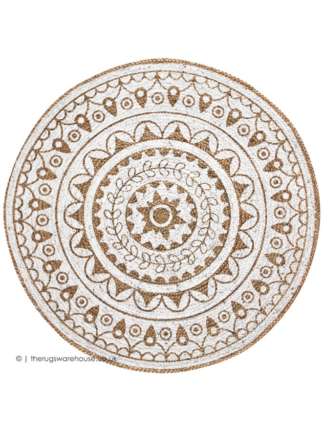 Africa Crochet Round Rug - 6