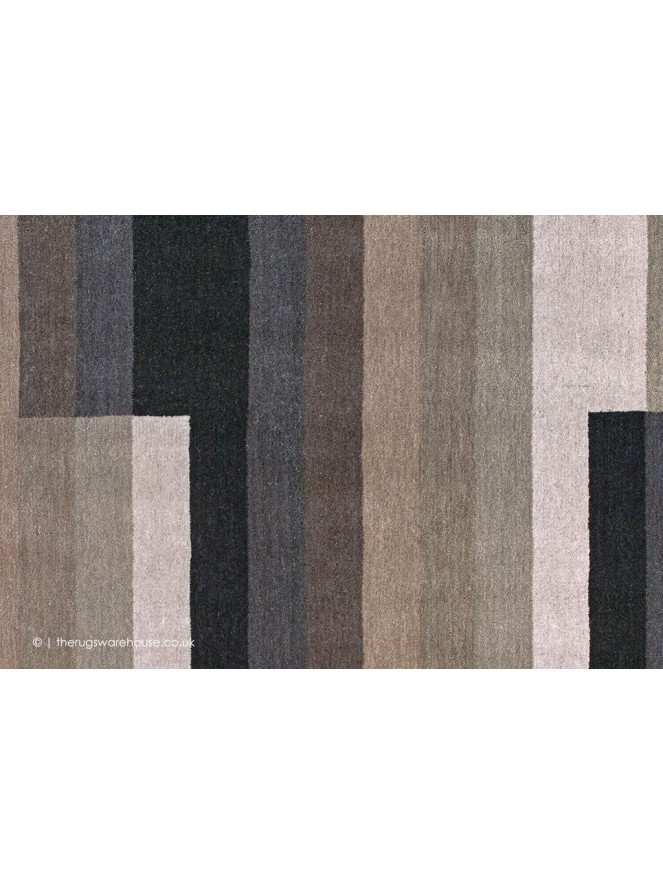 Altea Vertical Stripes Neutral Rug - 5