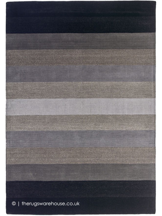 Altea Wide Stripes Grey Rug - 5