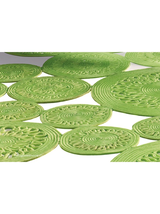 Alyssa Twist Lime Rug - 4