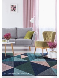 Deco Triangles Rug - Thumbnail - 2