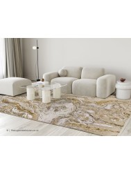 Diva Beige Brown Rug - Thumbnail - 2