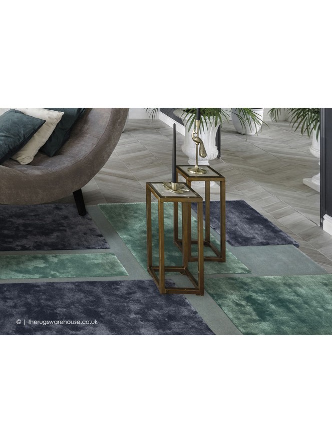 Pop Three Blue Green Rug - 4