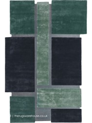 Pop Three Blue Green Rug - Thumbnail - 6